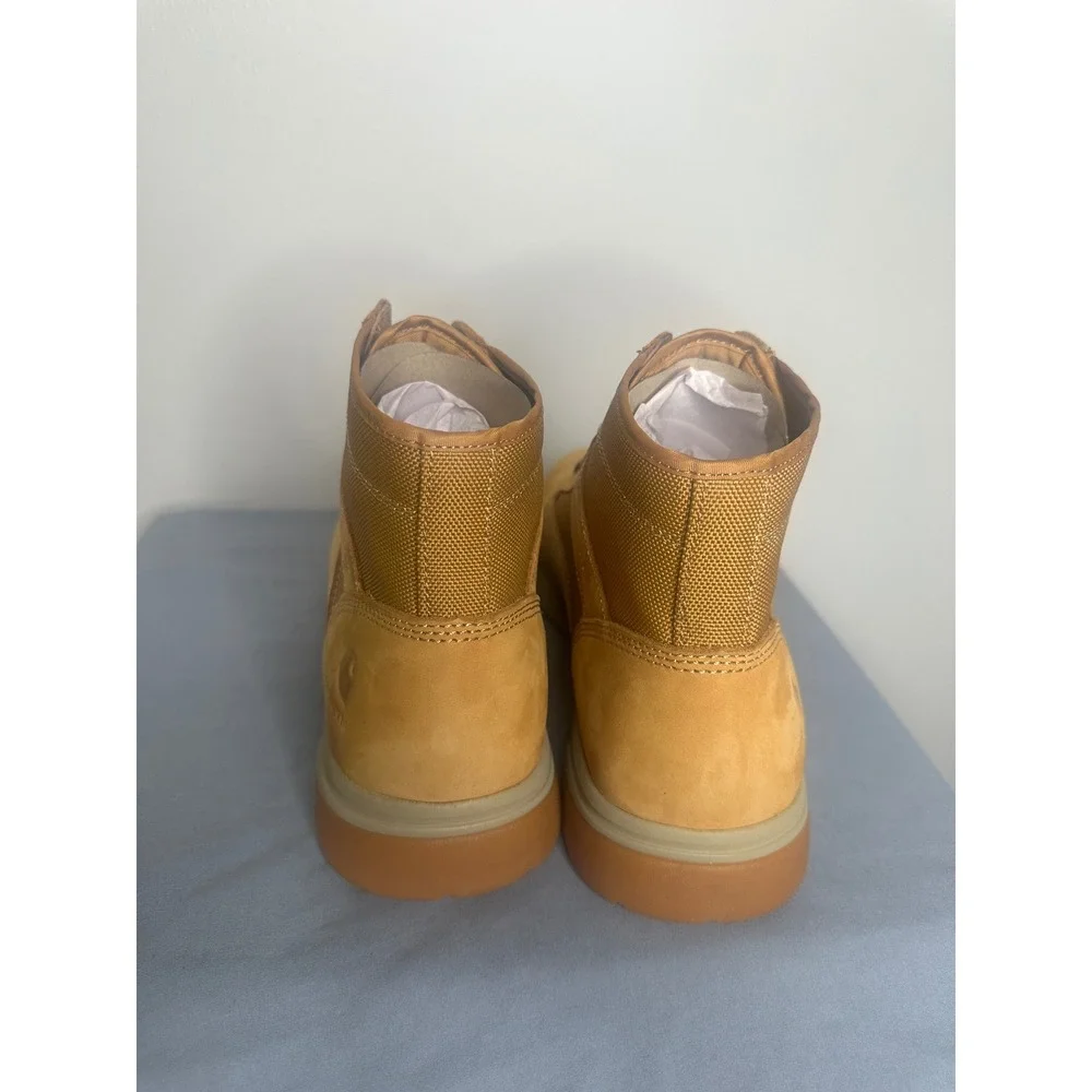 Carhartt Force 5 Inch Lightweight Sneaker Boots Tan Mens 12 FA5017-M EH Soft Toe